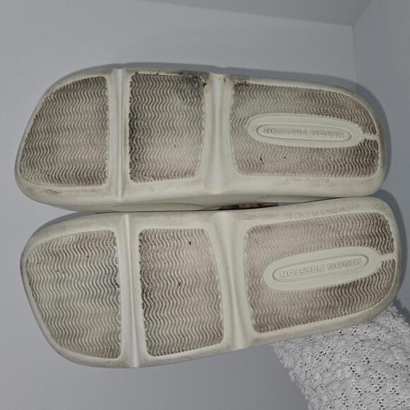 032 Heron Preston Eco Molded slider White Sandals Size 40 Italy‎ Size 10 in Usa - Picture 7 of 9